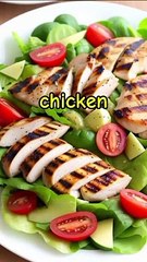Here's a quick and simple recipe for Grilled Chicken Salad: