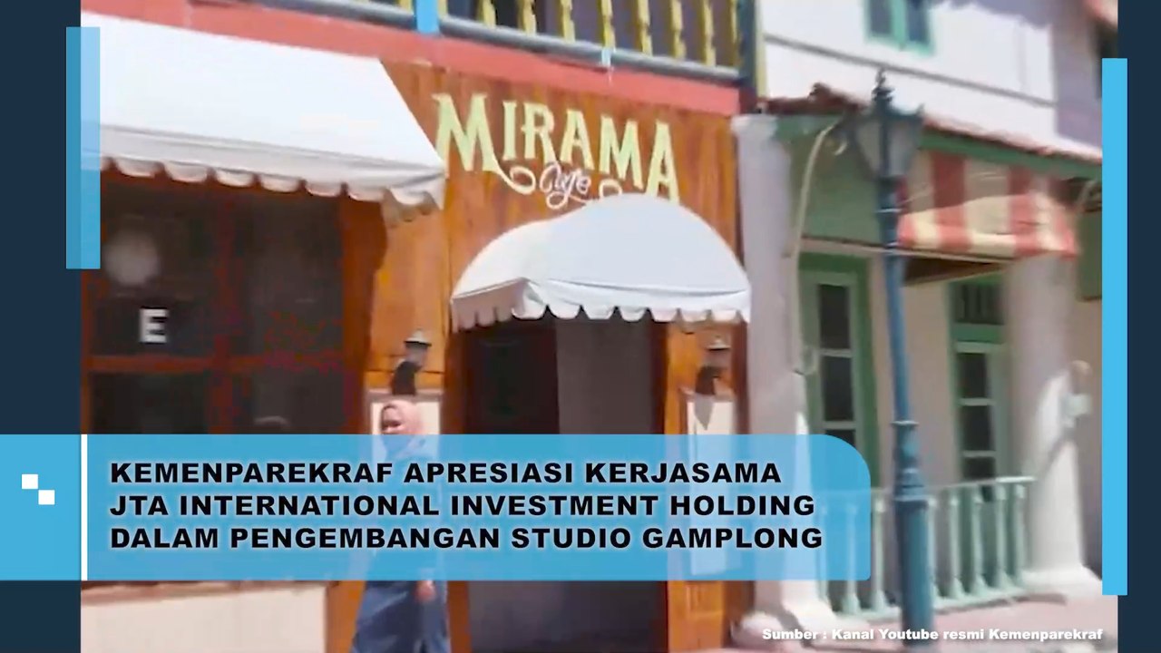 Kemenparekraf Apresiasi Kerjasama JTA Internasional Investment Holding Dalam Pengembangan Studio Gamplong