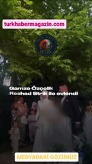 Sürpriz nikah! Gamze Özçelik ile oyuncu Reshad Strik evlendi