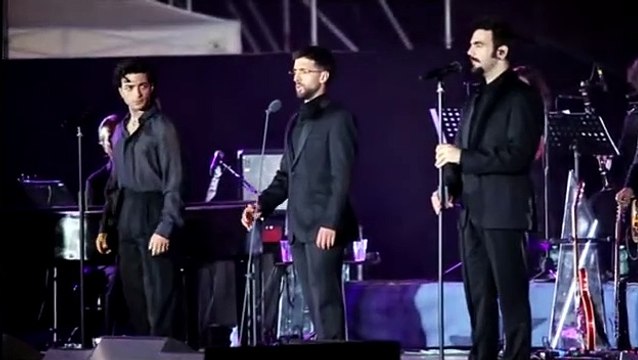 Il Volo alle Terme di Caracalla sold out: il pubblico in festa celebra i 15 anni di carriera del trio
