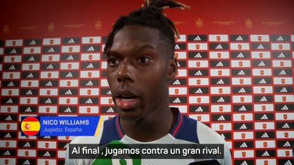 Nico Williams: "Estamos todos preparados para Croacia"