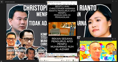 KPD ISTRI CHRISTOPHER HARIMAN RIANTO, INGRID CHAIYANLI, DESAK SUAMIMU AKUI REKAYASA VIDEO CCTV
