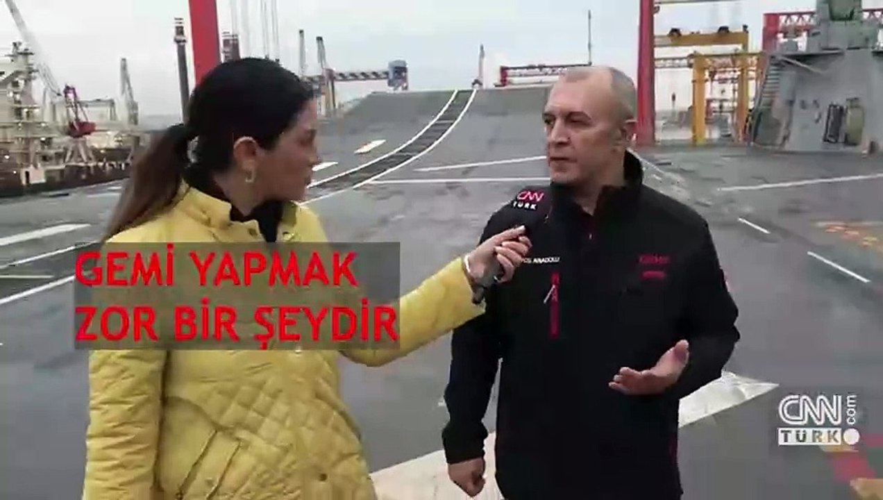 CNN TÜRK dünyanın ilk SİHA gemisini görüntüledi: Anadolu gemisine dair merak edilen her şey!