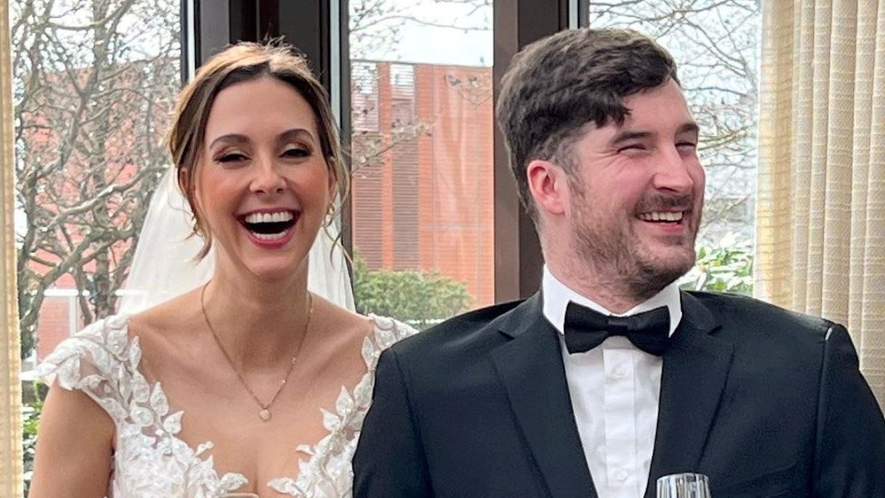 Couple got engaged after four months together and tied the knot THREE day later
