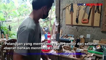 Melihat Pembuatan Jam Tangan Kayu Asal Pandeglang yang Tembus Pasar Eropa