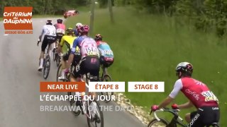 Breakaway of the day! - Stage 8 - Critérium du Dauphiné 2024