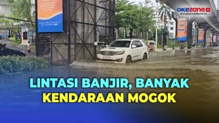 Download Video: Hujan Deras, Ruas Jalan Fatmawati Jakarta Selatan Terendam Banjir 50 Cm