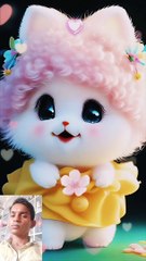 Cut cat lover follow me friends viral_Reels videos viral kids funny video #fun4k @fun4k