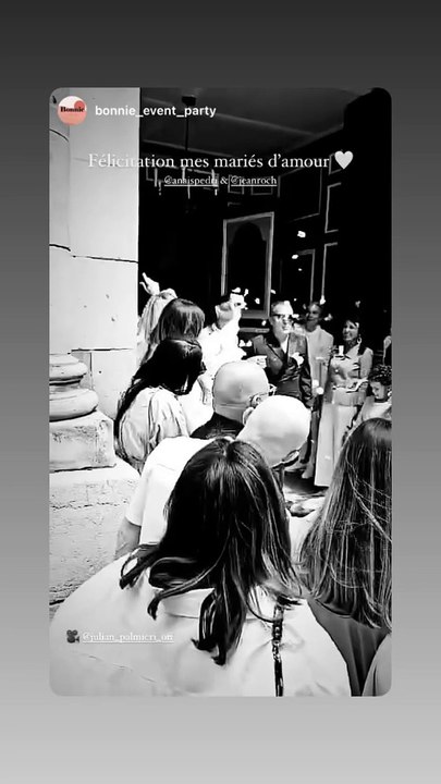 Jean-Roch et Anaïs Pedri se sont dit une nouvelle fois oui, religieusement, à Saint-Tropez en ce mois de juin 2024