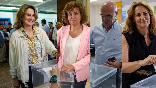 Los candidatos de los principales partidos acuden a las urnas