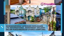 Kemenparekraf Apresiasi Telah Terjalin Kerjasama JTA Internasional Dalam Pengembangan Studio Gamplong