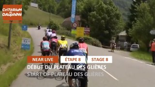 Start of Plateau des Glières - Stage 8 - Critérium du Dauphiné 2024