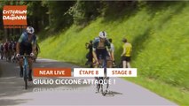 Giulio Ciccone attacks! - Stage 8 - Critérium du Dauphiné 2024