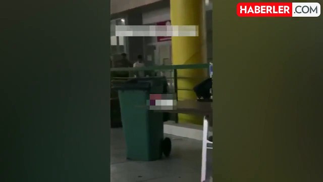 Kız öğrenci yurdu karıştı! İçeri girip öğrencilere saldıran 2 erkek böyle çıkartıldı