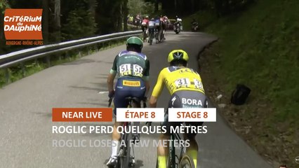 Roglic loses few meters - Stage 8 - Critérium du Dauphiné 2024