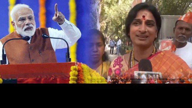 Madhavi Latha At Narendra Modi Swearing In Ceremony మోదీ ప్రమాణస్వీకారానికి మాధవీ లత|Telugu Oneindia