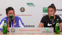 Tennis - Roland-Garros 2024 - Sara Errani and Jasmine Paolini lost : 