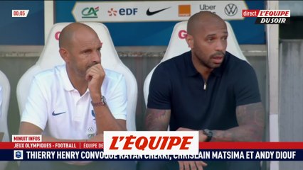 Cherki, Matsima et Diouf appelés pour les JO 2024 - Foot - Jeux Olympiques - Bleuets