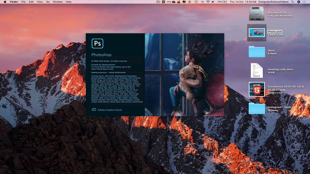 How to USE Adobe Photoshop - Tutorial 15 -  Grouping Layers Together | New