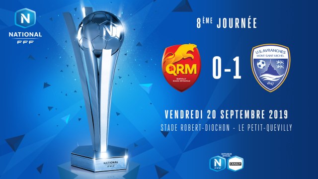J8 | Quevilly Rouen Métropole - US Avranches MSM (0-1)