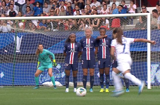 Buts et occasions d'OL-PSG (1-1, 4 tab 3)