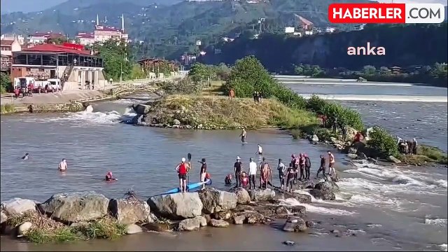 Rize'de Kuran kursu öğrencileri akıntıya kapıldı, 2 öğrenci boğuldu