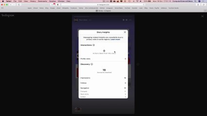 How to VIEW Instagram Story Insights On a Mac - Basic Tutorial | New
