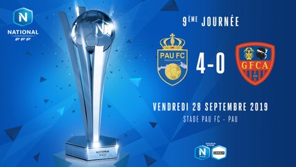 J9 | Pau FC - Gazélec Ajaccio (4-0)