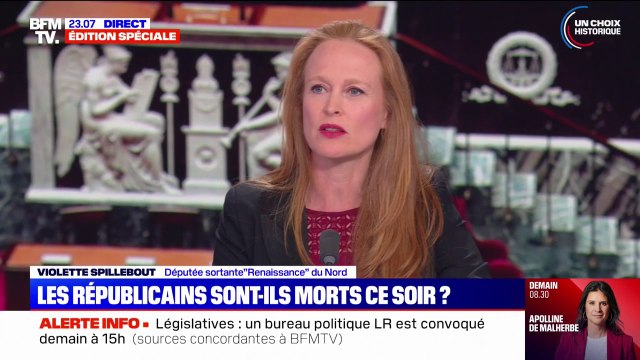 Alliance LR/RN aux législatives: Violette Spillebout (Renaissance) affirme que son parti est ouvert aux discussions avec les députés LR déçus de l'initiative d'Éric Ciotti
