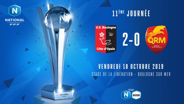 J11|US Boulogne CO - Quevilly Rouen Métropole (2-0)