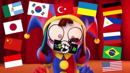 Pomni Swearing In Different Languages ( The Amazing Digital Circus )