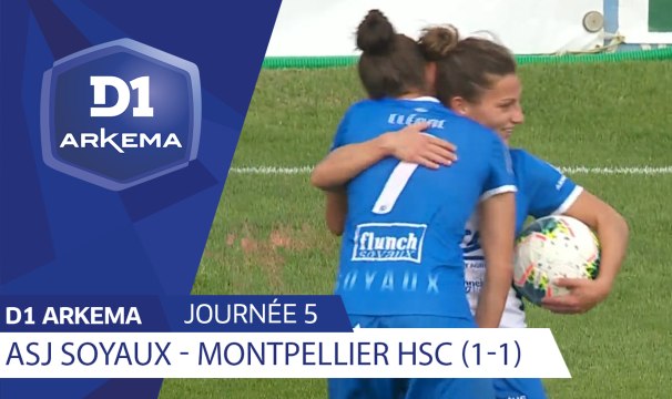 J5 | ASJ Soyaux Charente - Montpellier HSC (1-1)