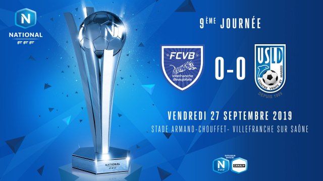 J9|FC Villefranche-Beaujolais - USL Dunkerque (0-0)