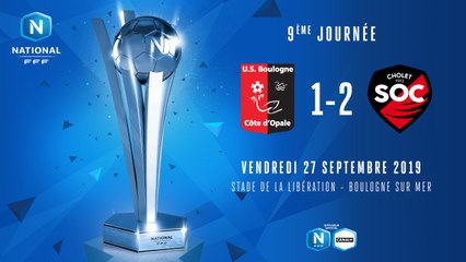J9 | US Boulogne CO - SO Cholet (1-2)