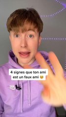 4 signes que ton ami est un faux ami