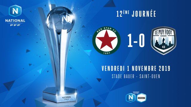 J12 | Red Star FC - Le Puy Foot Auvergne 43 (1-0)