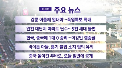 [YTN 실시간뉴스] 강릉 이틀째 열대야...오늘도 불볕더위 / YTN