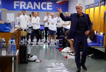 France-Turquie : au coeur du vestiaire des Bleus