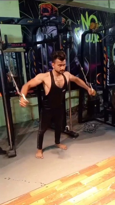 English song video bodybuild workout chest