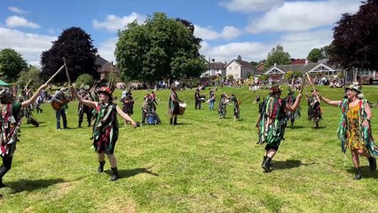 Morris dancers (Will Goddard, Crediton Courier)