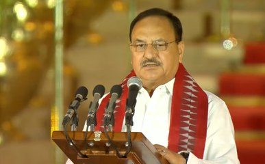 JP Nadda ने मोदी सरकार के कैबिनेट मंत्री के तौर पर ली शपथ