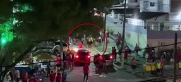 VÍDEO: Jovem é baleado em briga de torcida após partida do Brasileirão