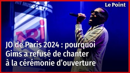 Pourquoi Gims a refusé de chanter à la cérémonie d’ouverture des JO de Paris 2024