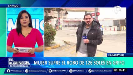Mujer recibe un pago de 126 mil soles y la asaltan 8 minutos después en grifo de Carabayllo