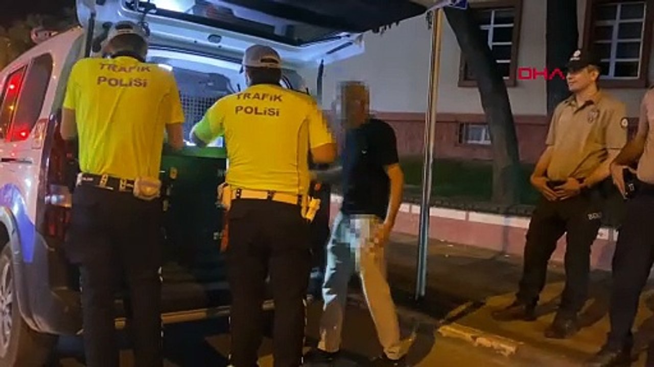 Alkollü sürücü ceza yiyince 'İyi, hayırlı olsun' dedi
