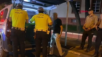 Alkollü sürücü ceza yiyince 'İyi, hayırlı olsun' dedi