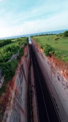 Magical road right to the ocean -- Tag your friend who you would like to ride this road with.__-- _gurubali(MP4)