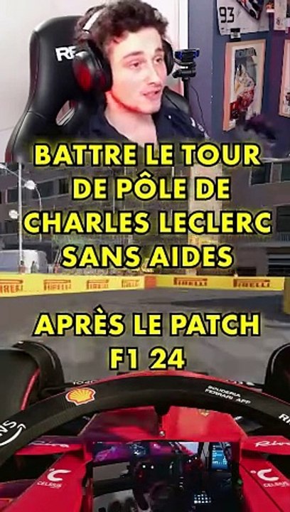 Battre le tour de pôle de Charles Leclerc après la mise à jour F1 24 !
