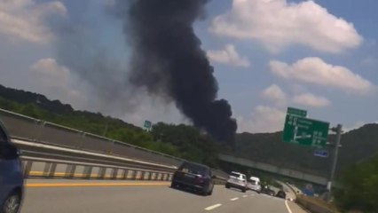 충남 공주 고물상 화재...9시간여 만에 꺼져 / YTN