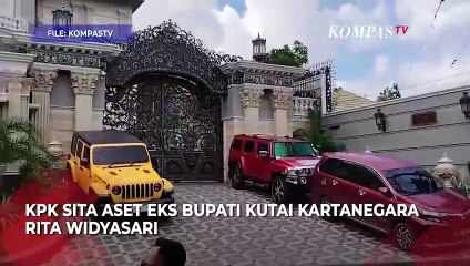 KPK Sita Aset Eks Bupati Kukar Rita Widyasari, 72 Mobil hingga Uang Miliaran